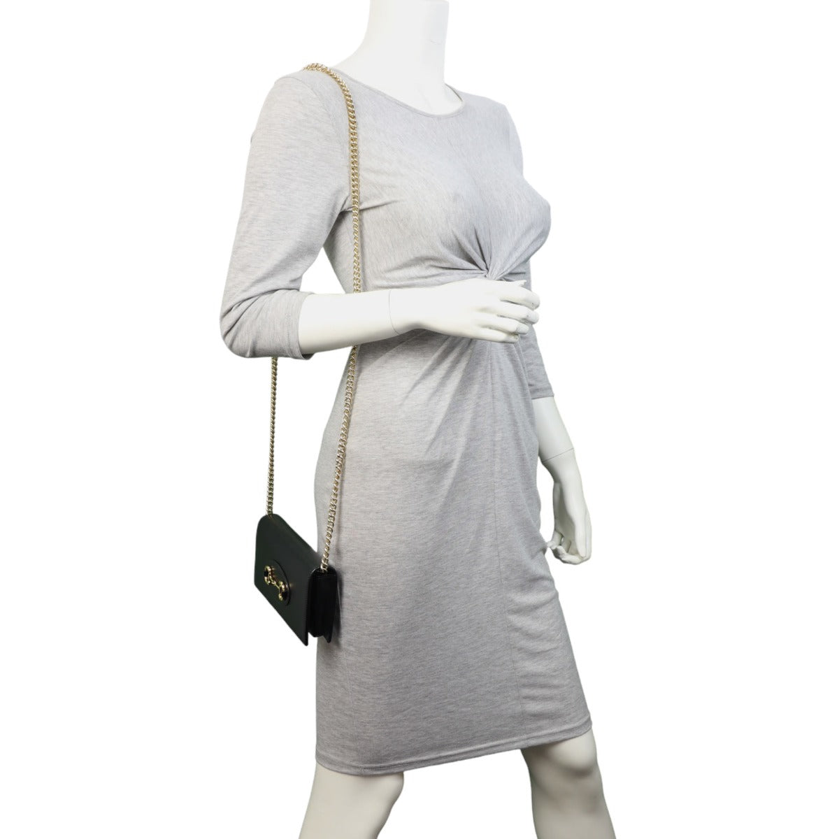 Gucci Leather Horsebit 1955 Chain Wallet