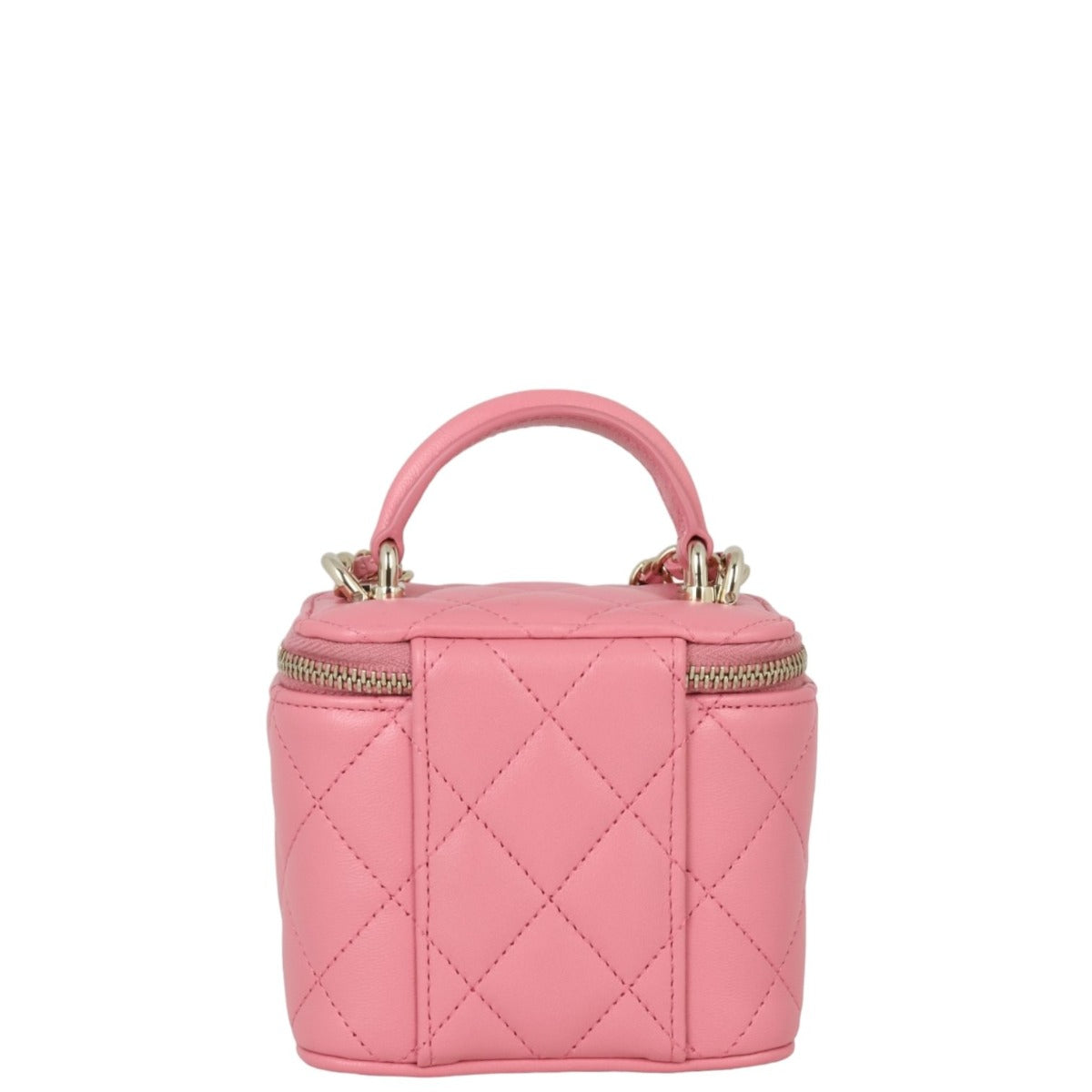 Chanel Top Handle Vanity Case Chain Bag Mini