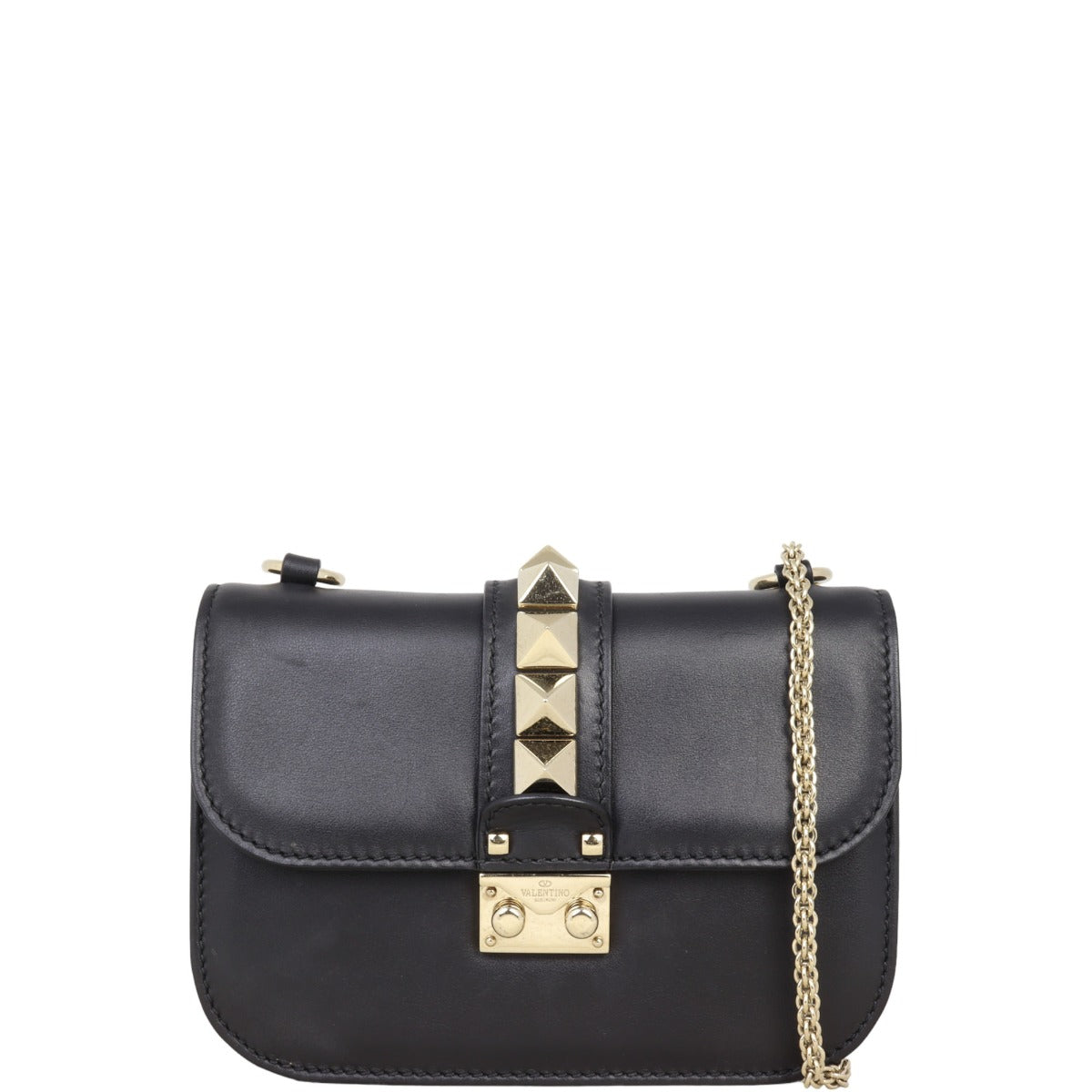 Valentino Glam Lock Small Shoulder Bag