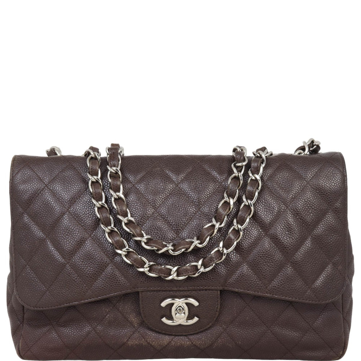 Chanel Classic Single Flap Jumbo Caviar