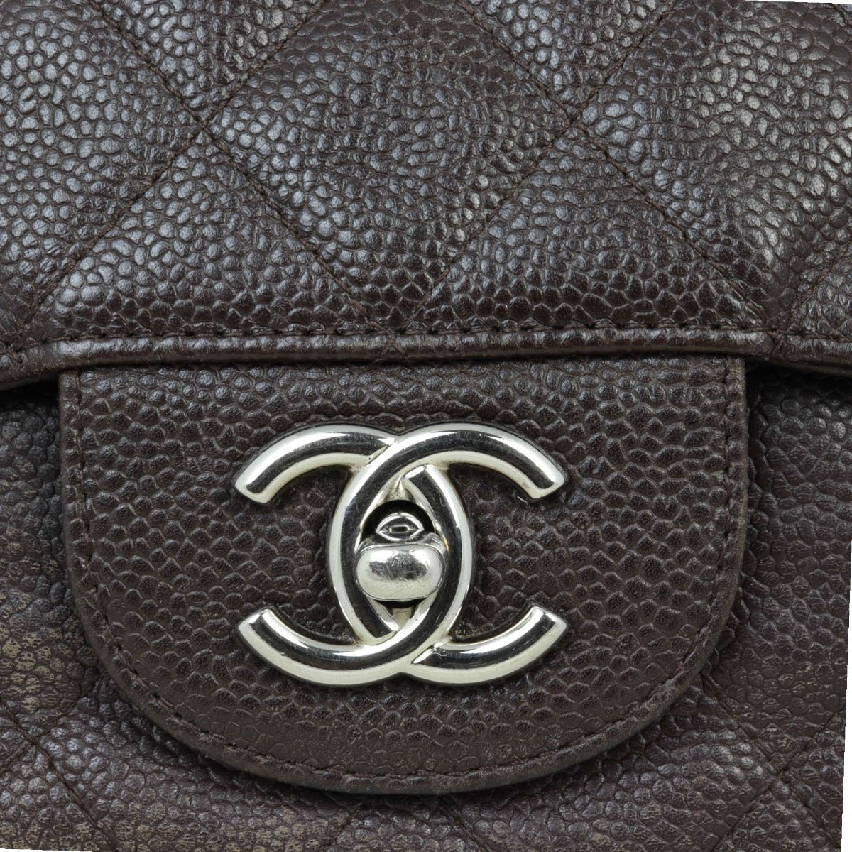 Chanel Classic Single Flap Jumbo Caviar