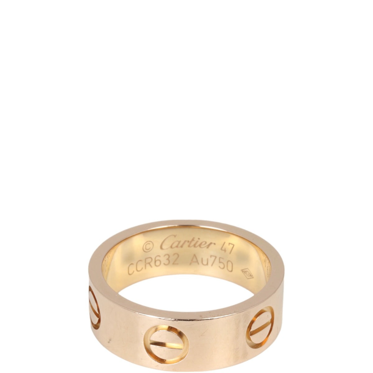 Cartier Love Ring 18k Rose Gold