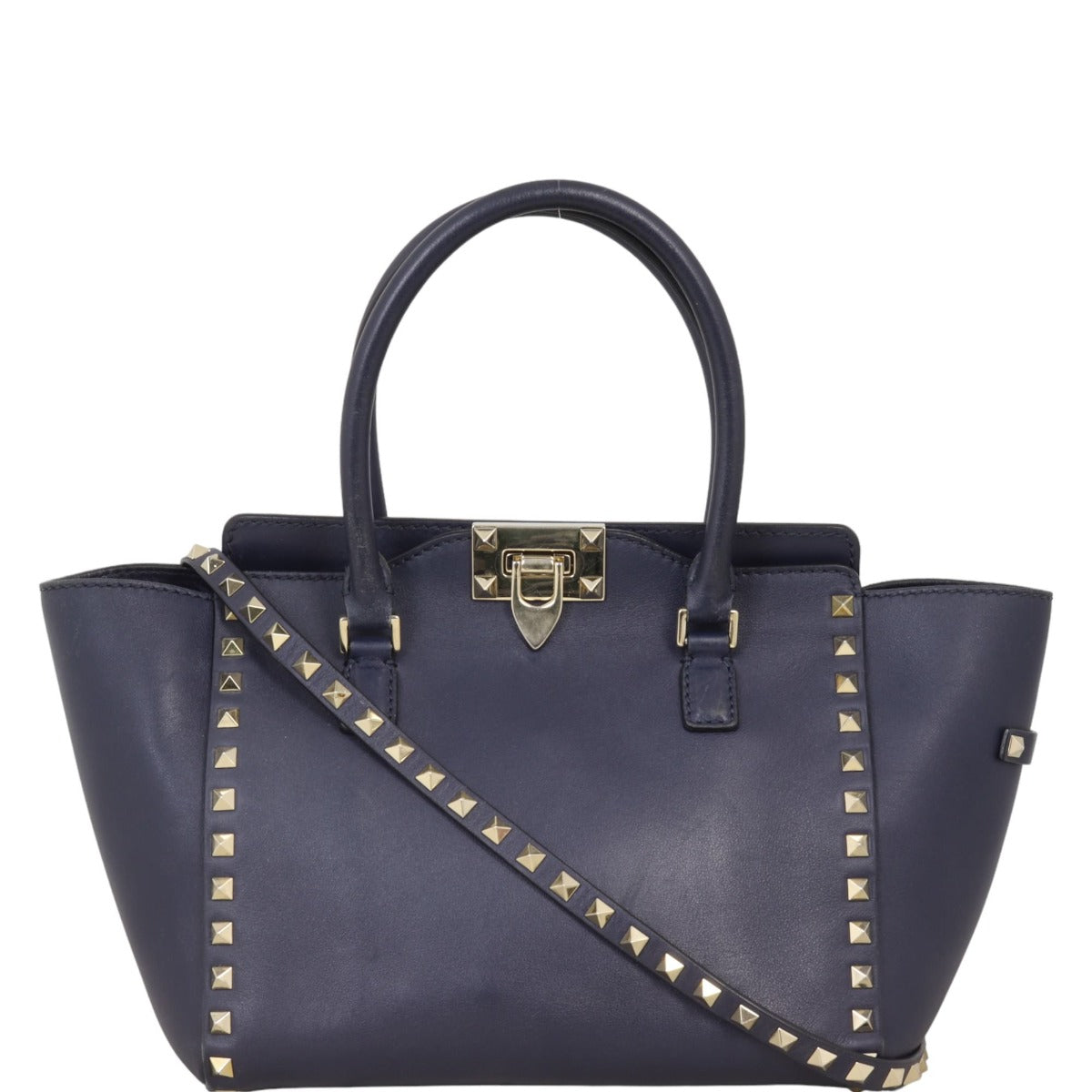 Valentino Rockstud Pagoda Tote Small