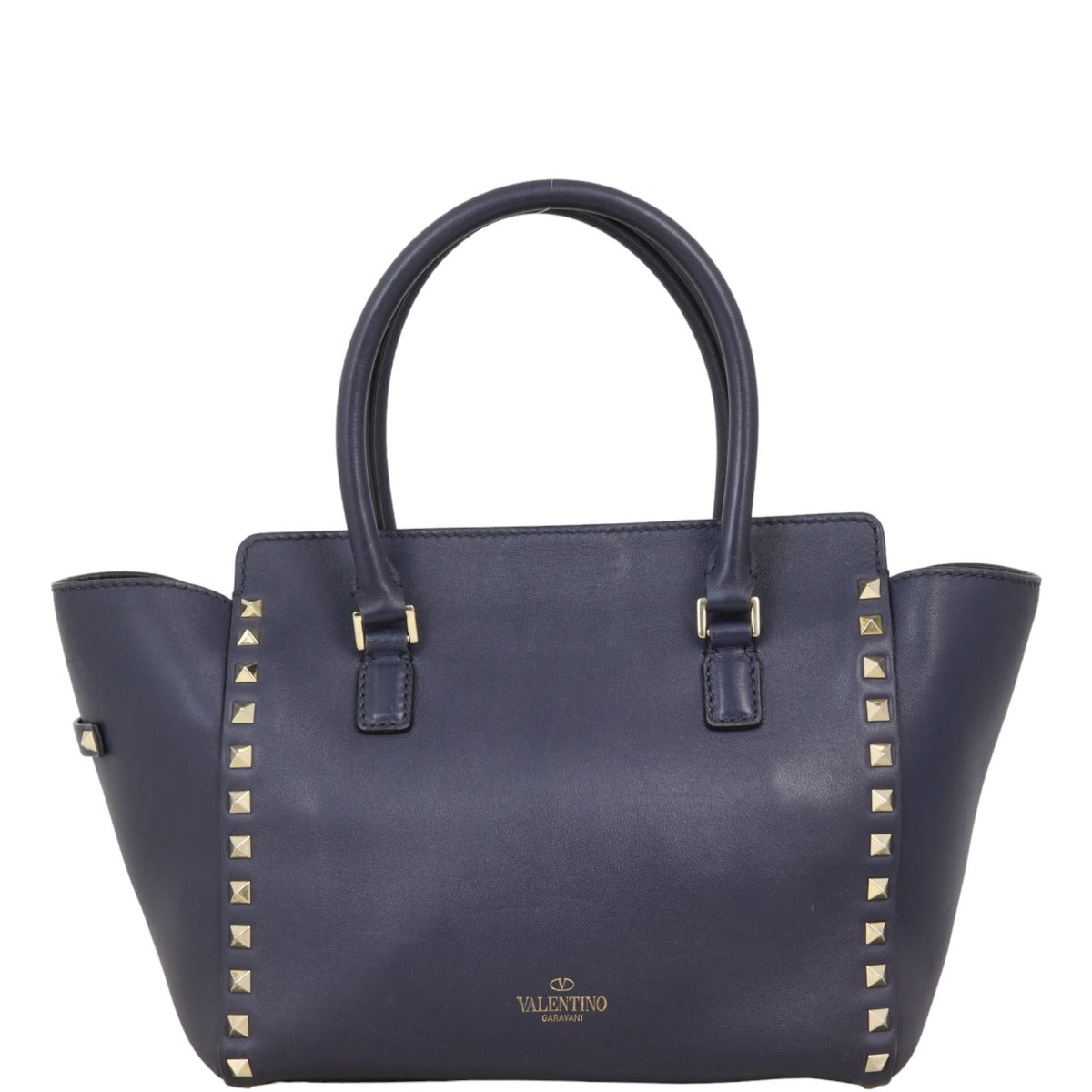 Valentino Rockstud Pagoda Tote Small