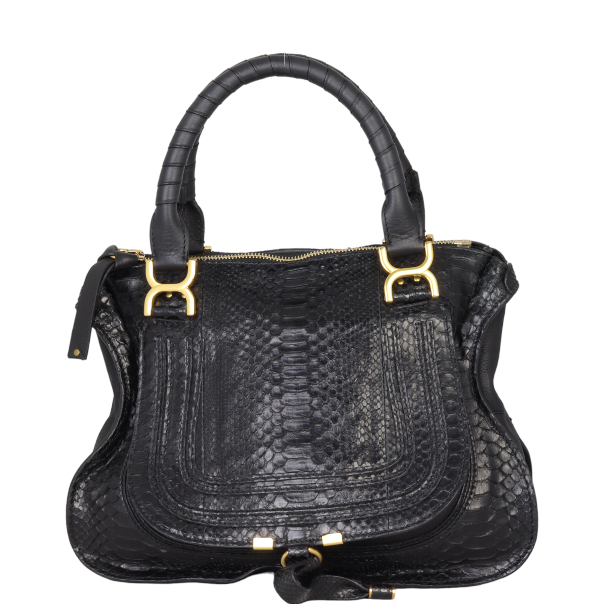 Chloe Marcie Satchel Python