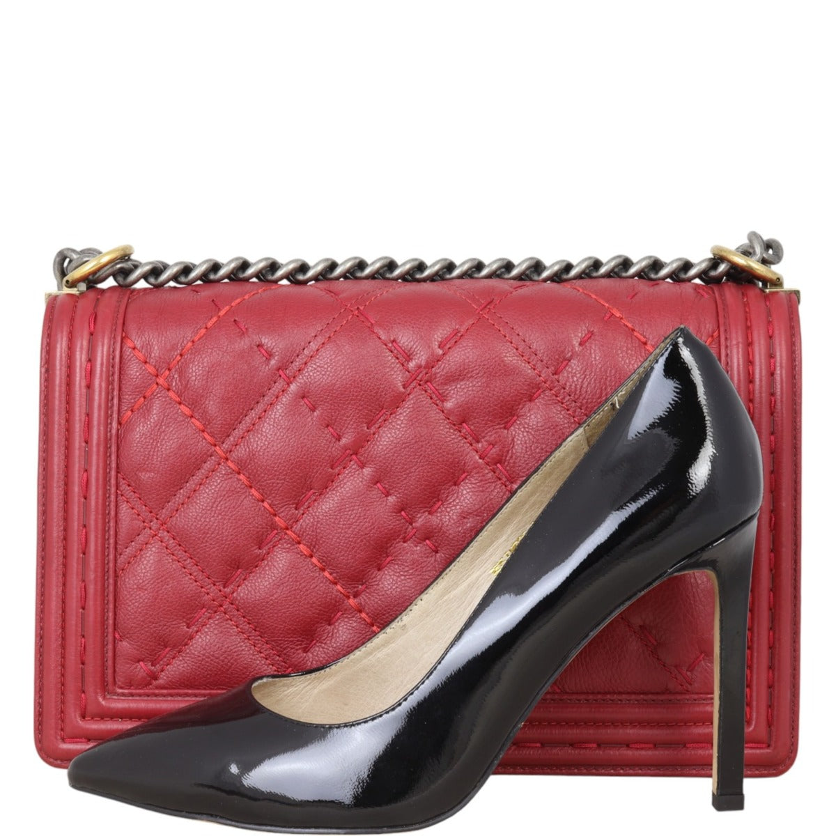 Chanel Boy New Medium Wild Stitch