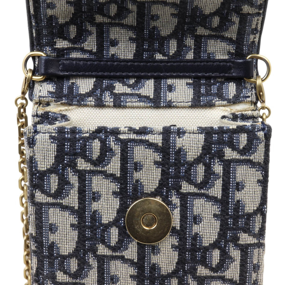 Dior Vertical Saddle Pouch Oblique