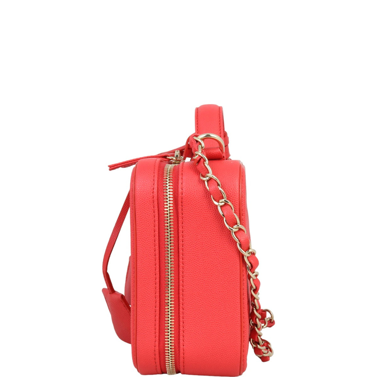 Chanel CC Filigree Vanity Medium | Red