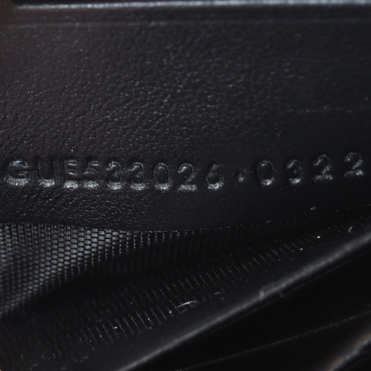 Saint Laurent Sunset Chain Wallet Date Code