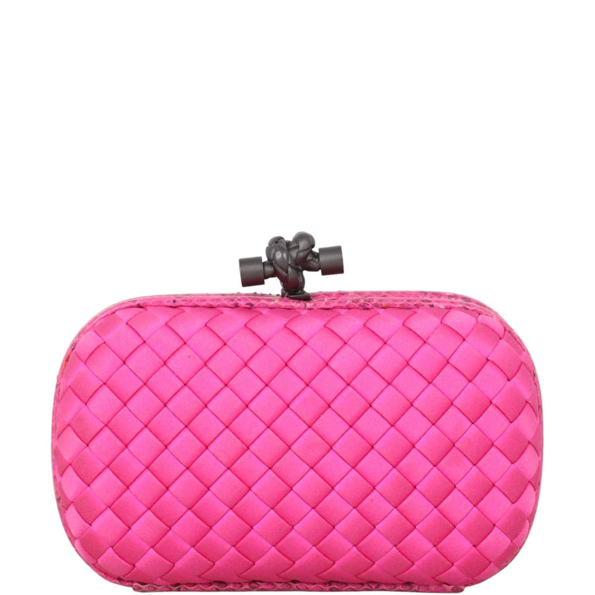 Bottega Veneta Knot Lizard Trim Clutch