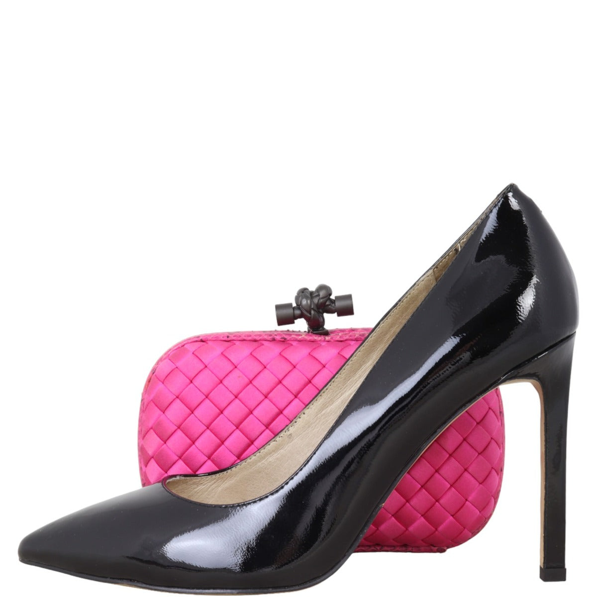 Bottega Veneta Knot Lizard Trim Clutch