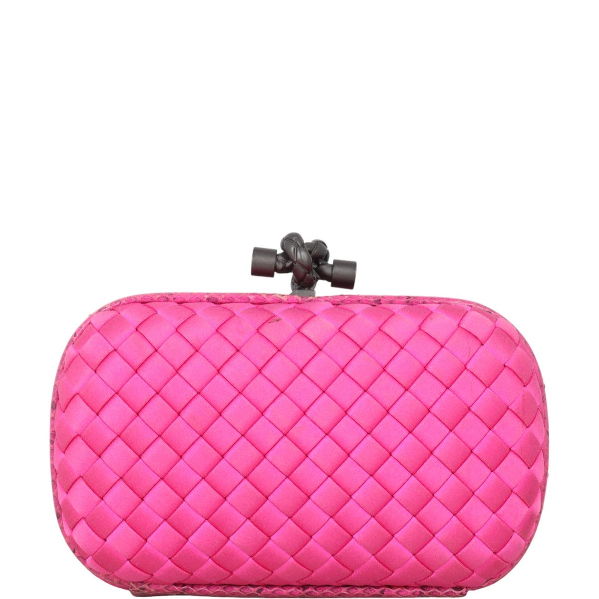 Bottega Veneta Knot Lizard Trim Clutch