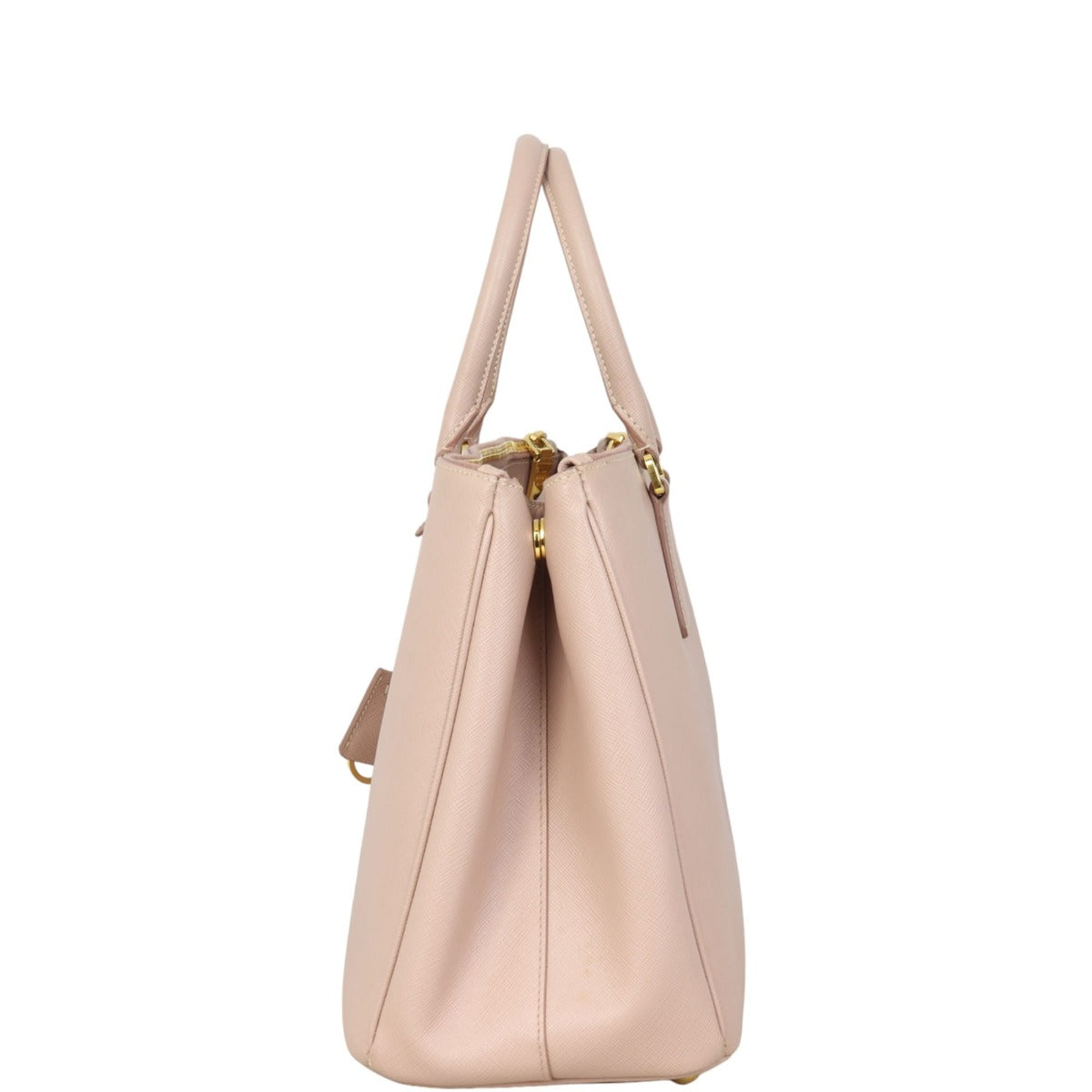 Prada Saffiano Lux Galleria Double Zip Tote Medium