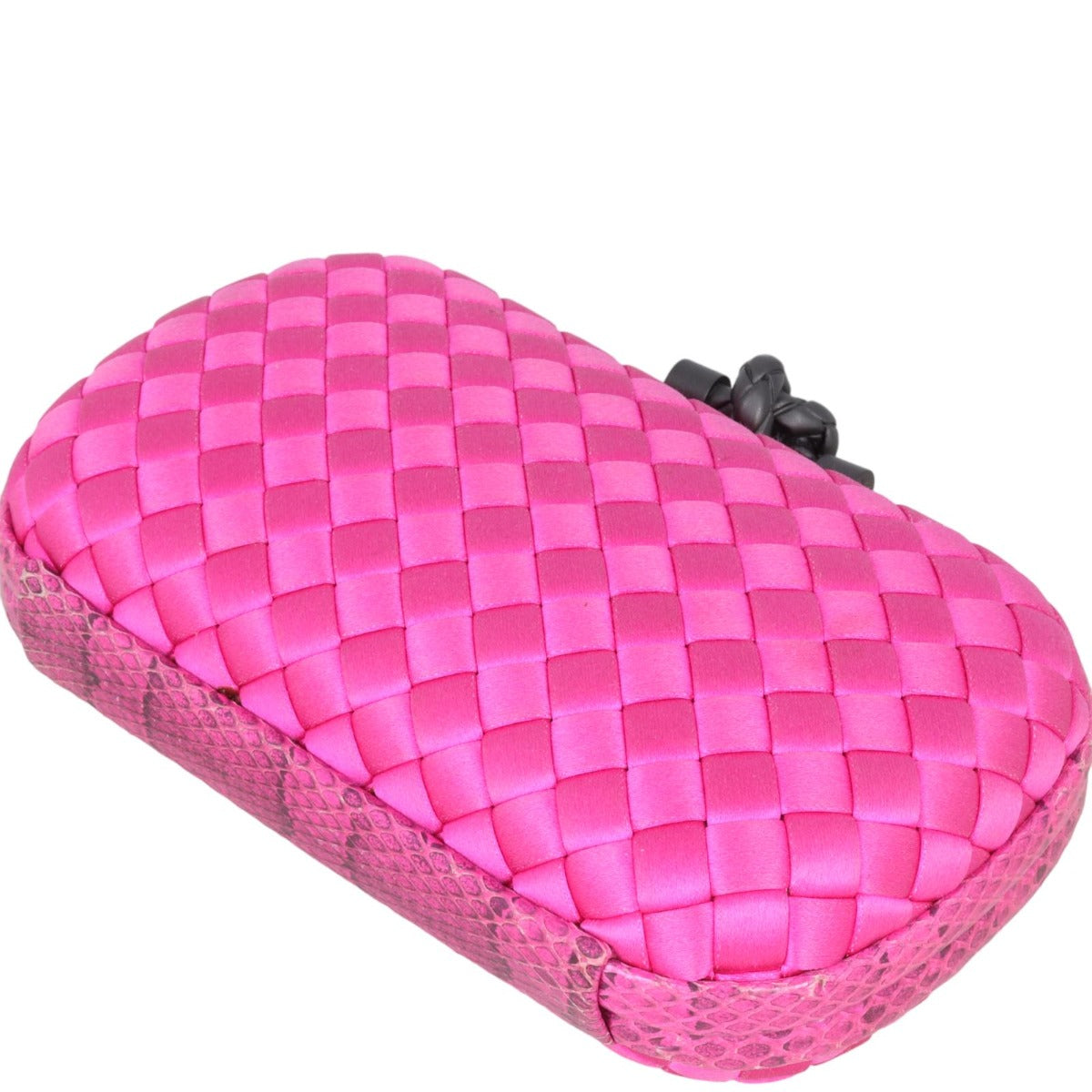 Bottega Veneta Knot Lizard Trim Clutch