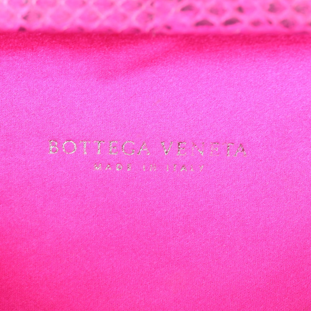 Bottega Veneta Knot Lizard Trim Clutch