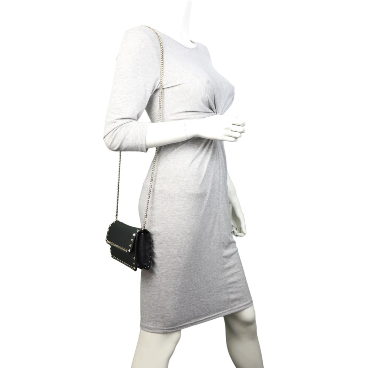 Valentino Rockstud Chain Pouch