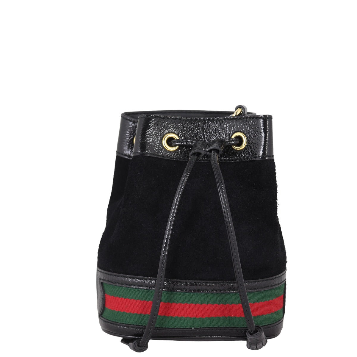 Gucci Ophidia Suede Bucket Bag Mini