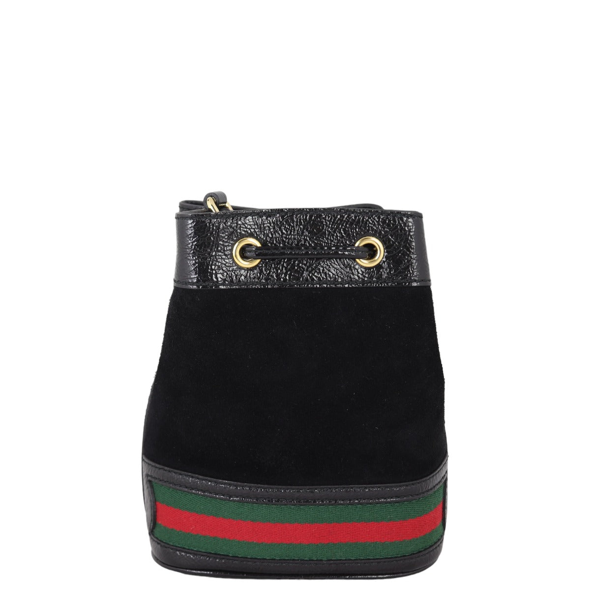 Gucci Ophidia Suede Bucket Bag Mini