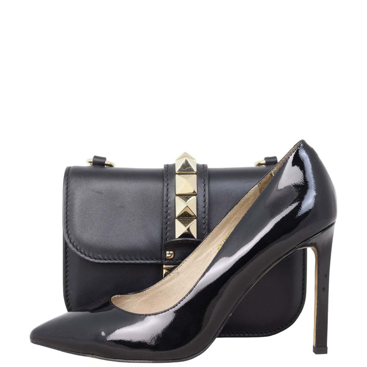 Valentino Glam Lock Small Shoulder Bag