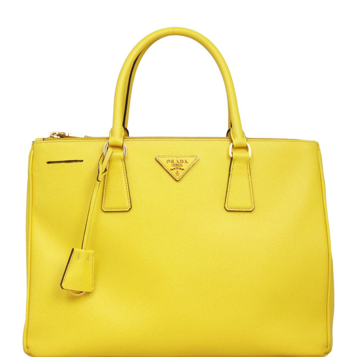 Prada Saffiano Lux Galleria Double Zip Tote Medium