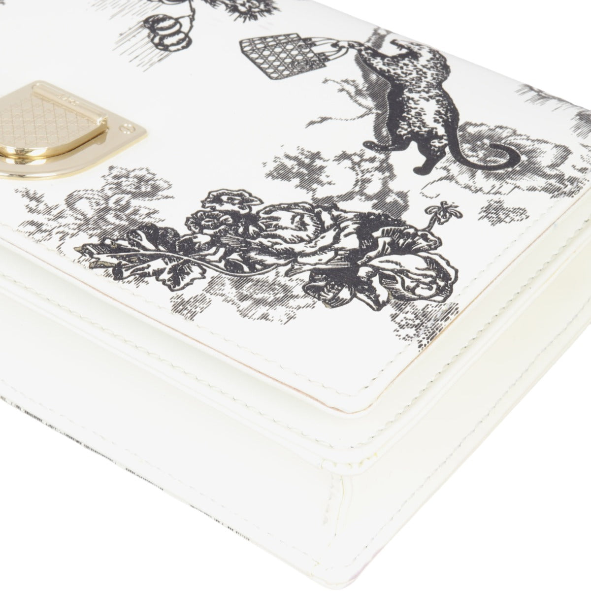 Dior Diorama Toile de Jouy Wallet On Chain