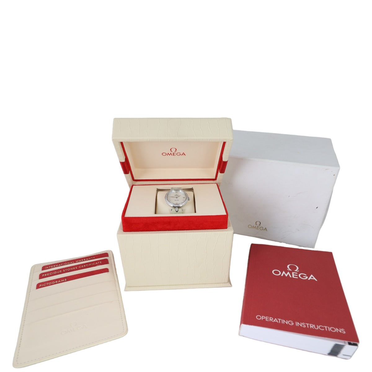 Omega De Ville Prestige Dewdrop Diamond 27.4mm Watch