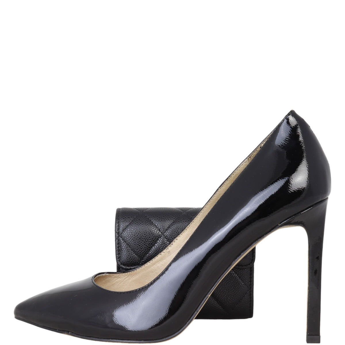 Chanel CC Card Holder on Chain | Black