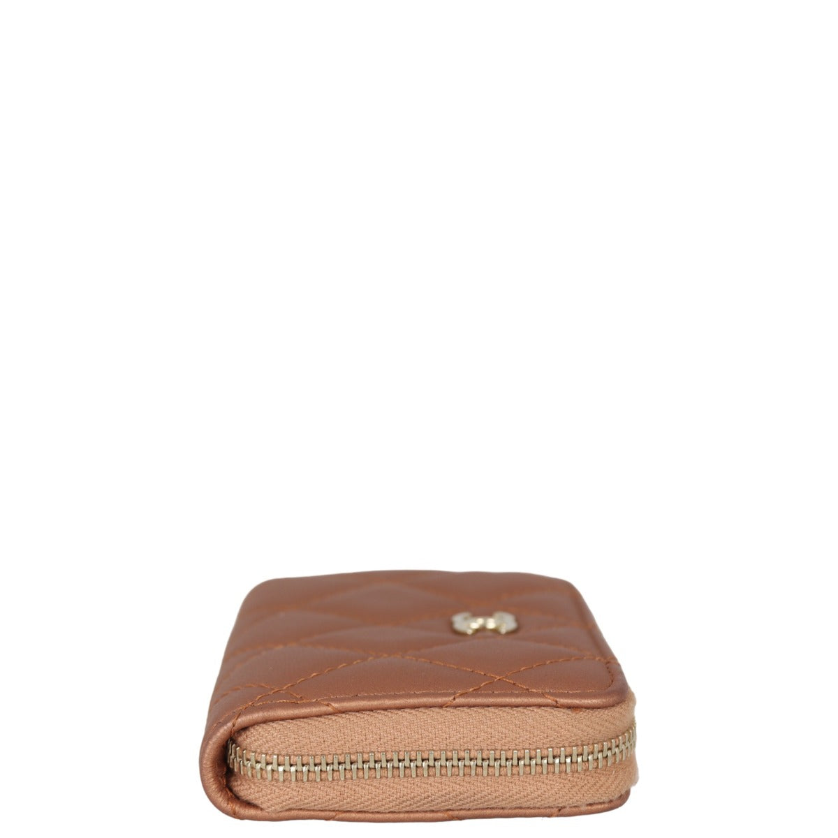 Chanel Classic Zipped Coin Purse | Bronze