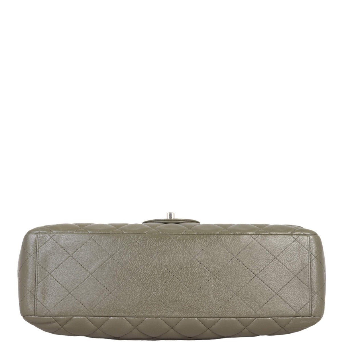 Chanel Classic Single Flap Maxi | Dark Grey Green