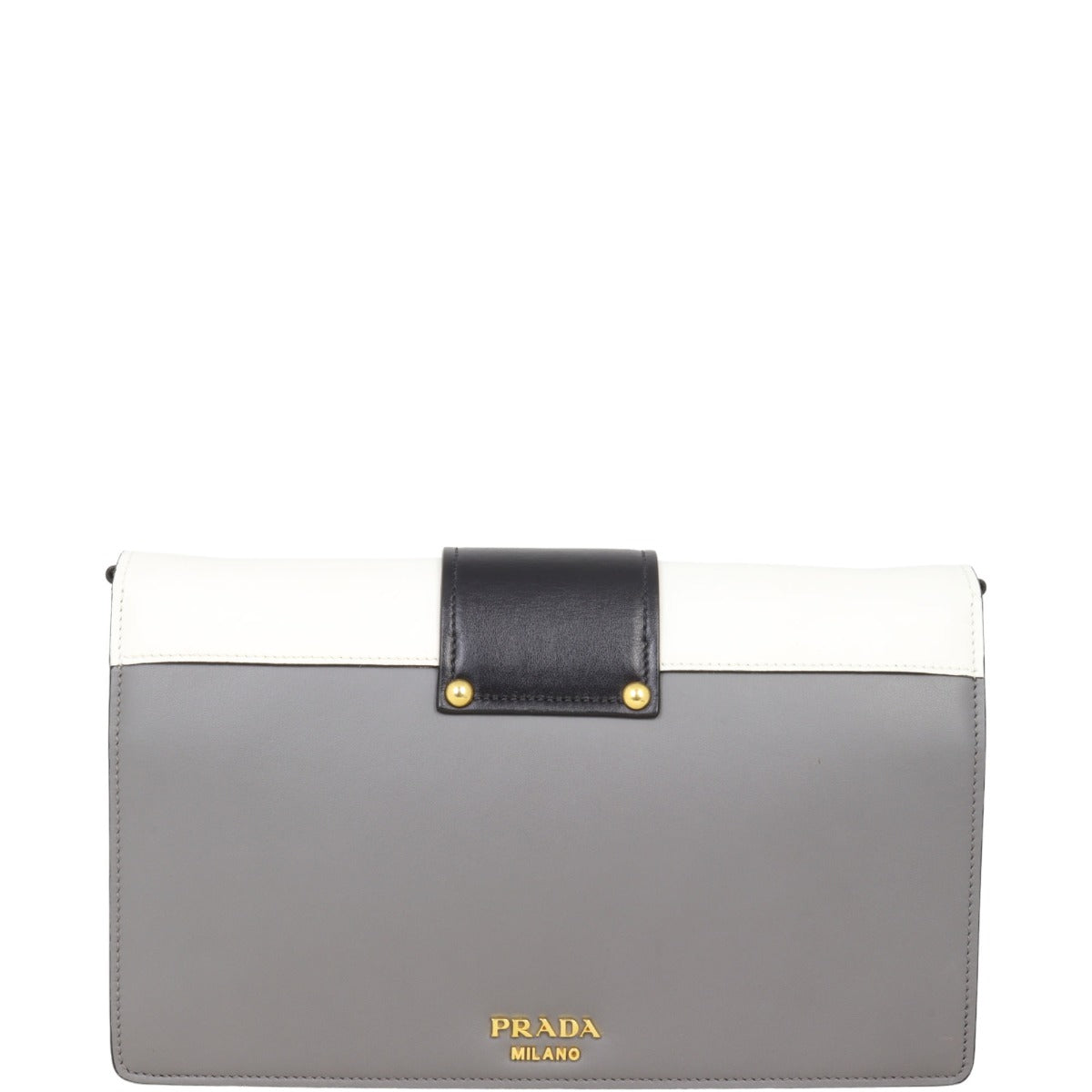 Prada Metal Ribbon Shoulder Bag
