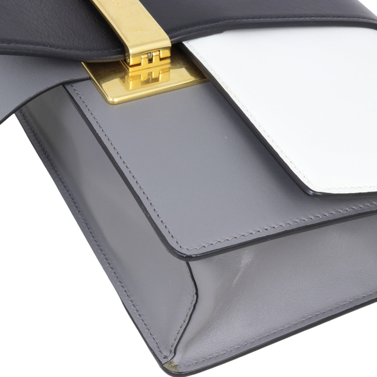 Prada Metal Ribbon Shoulder Bag