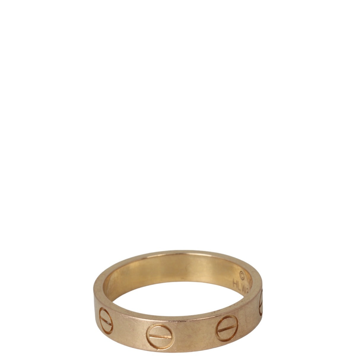 Cartier Love Wedding Band 18k Rose Gold