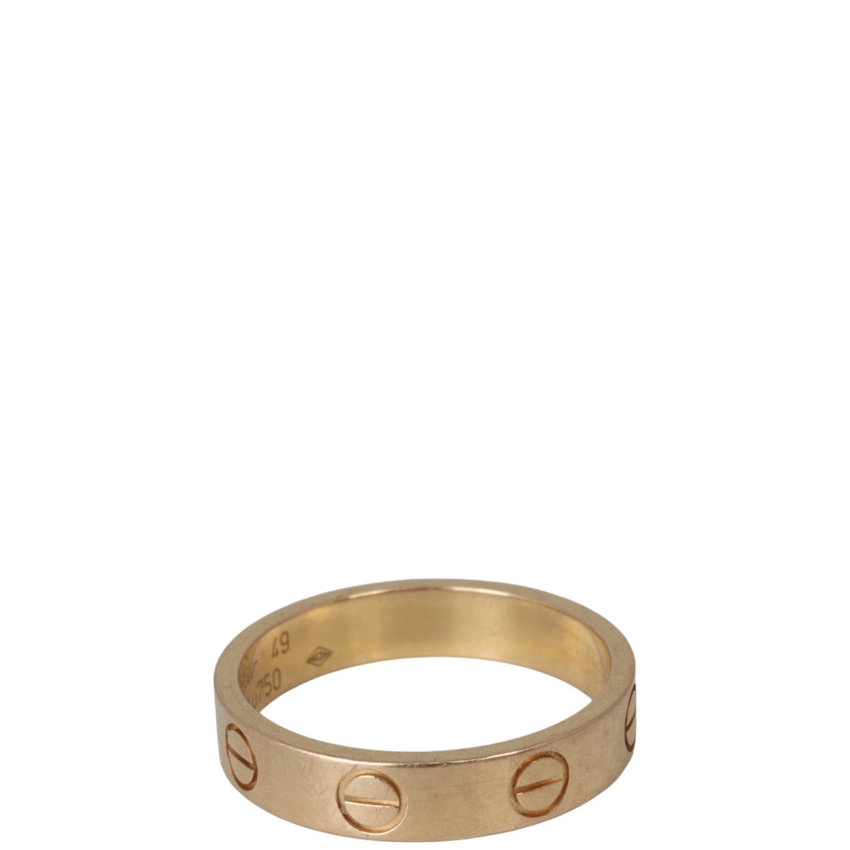 Cartier Love Wedding Band 18k Rose Gold