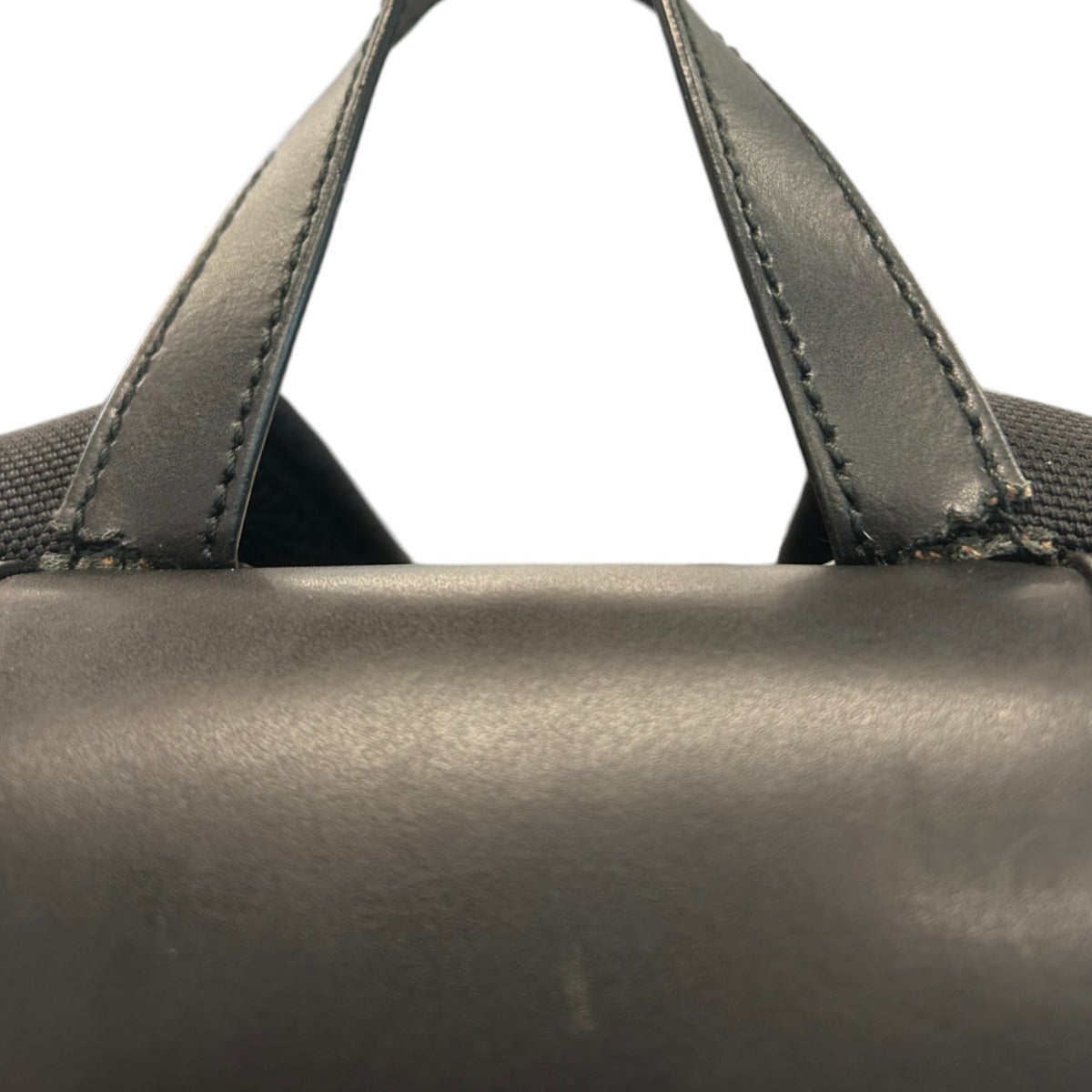 Gucci GG Supreme Double Buckle Backpack