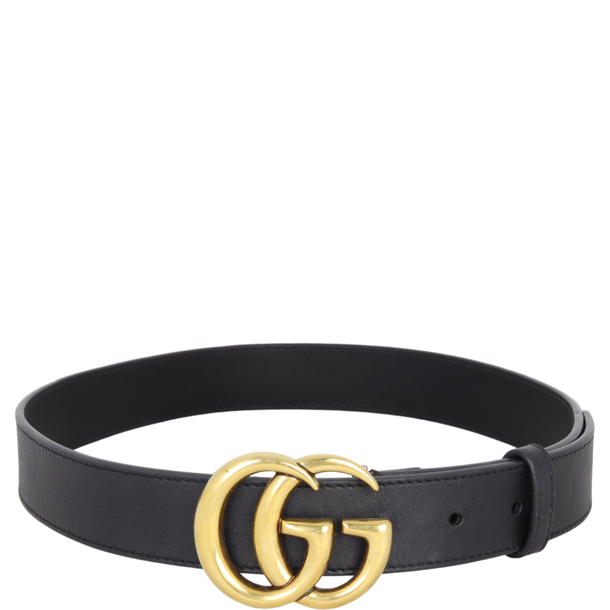 Gucci Marmont Double G Slim Belt