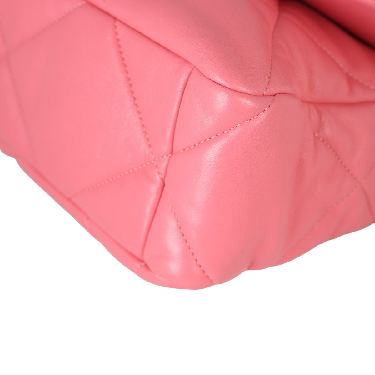 Chanel 19 Flap Bag Large | Pink
