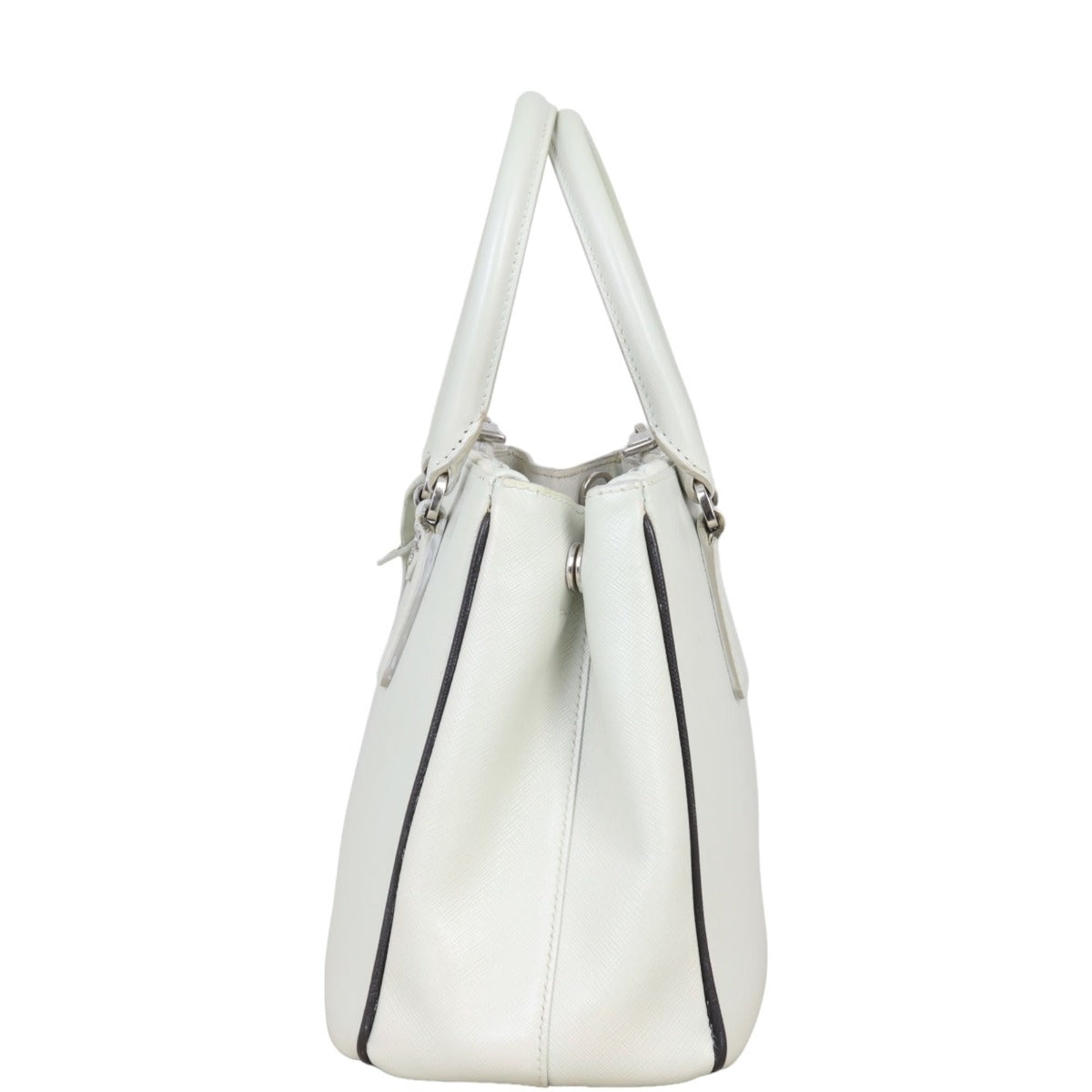 Prada Saffiano Lux Galleria Double Zip Tote Small