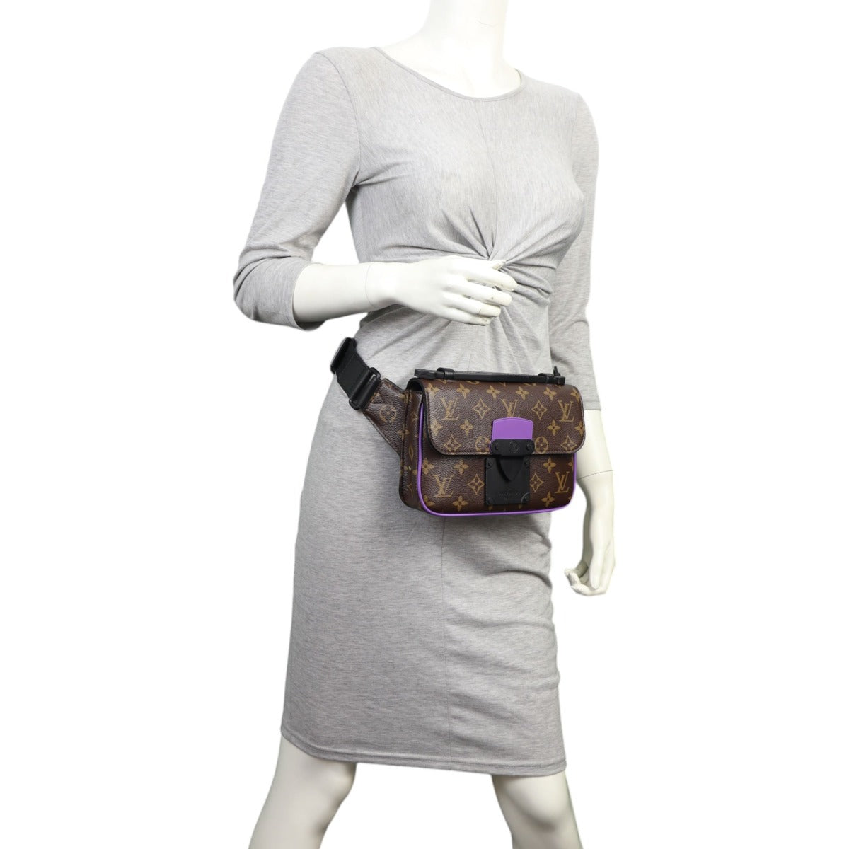 Louis Vuitton S Lock Sling Monogram