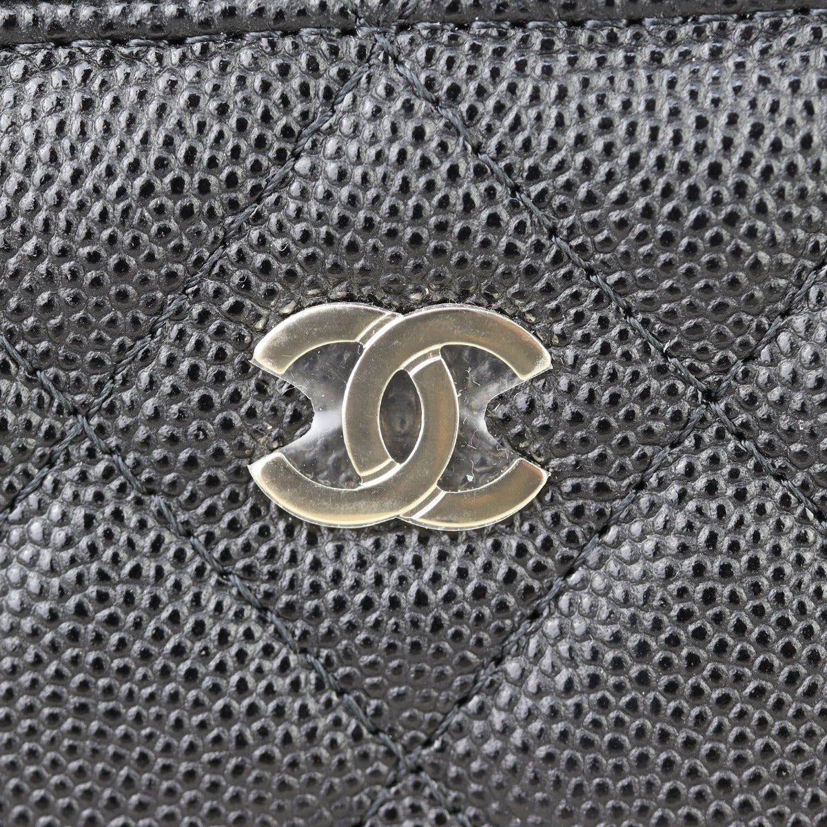Chanel Vanity Case with Chain Corner Hardware