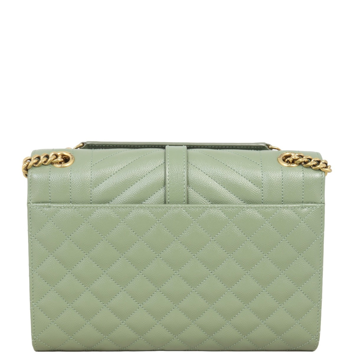 Saint Laurent Monogram Mix Matelasse Envelope Chain Bag Medium