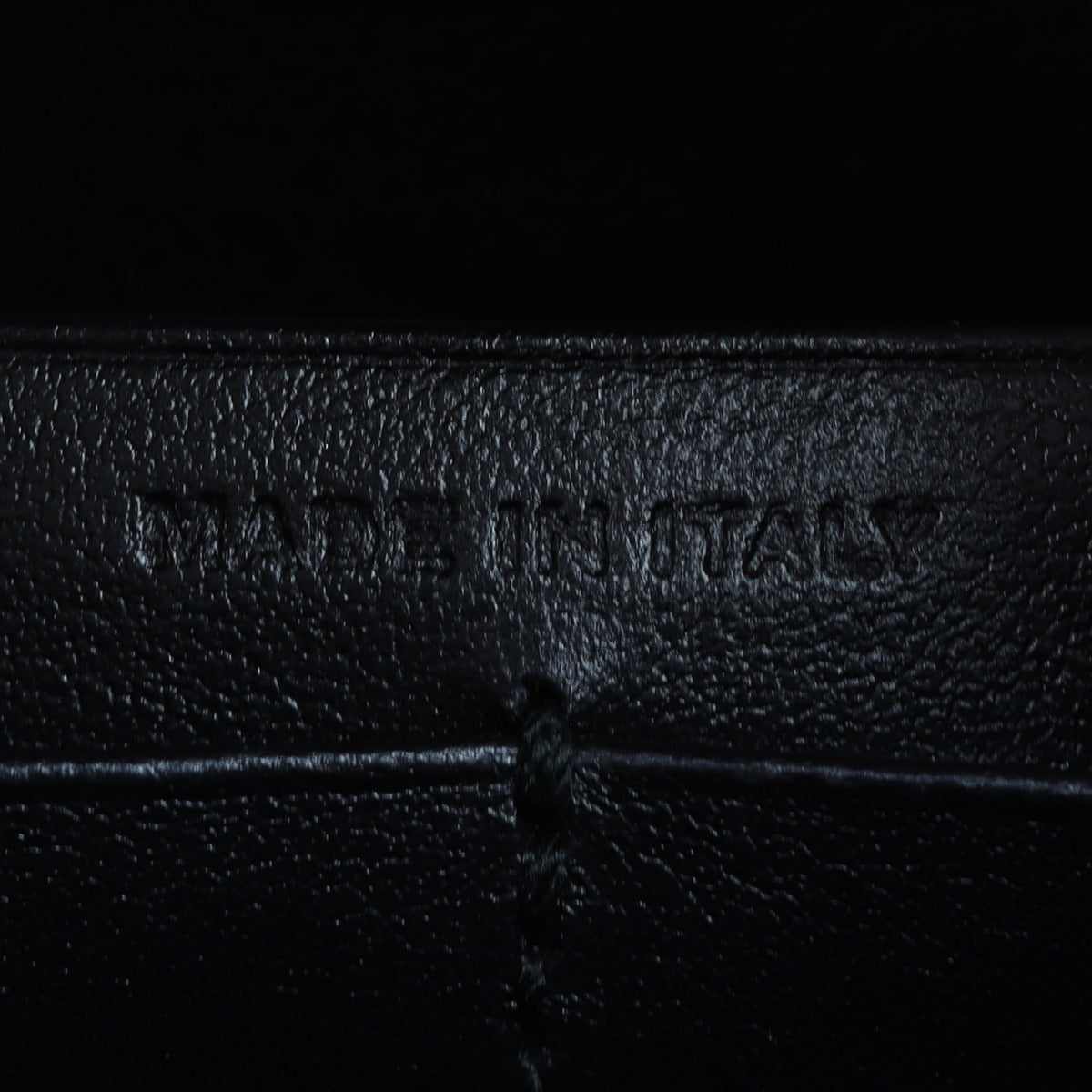 Saint Laurent Sunset Chain Wallet Croc Embossed Interior Stamp