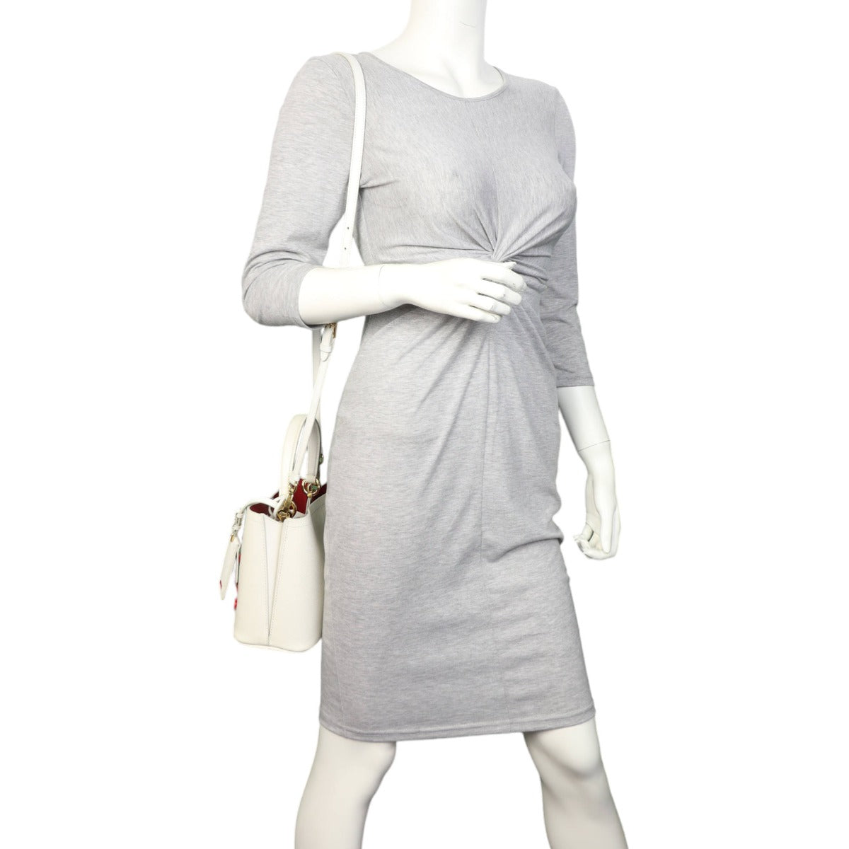 Prada Panier Saffiano Cuir Embellished Small Tote