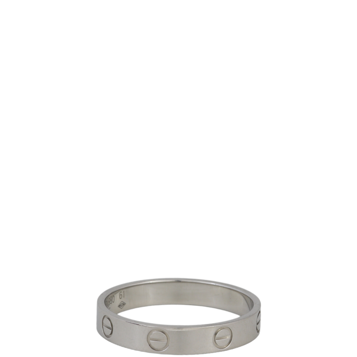 Cartier Love Wedding Band Platinum
