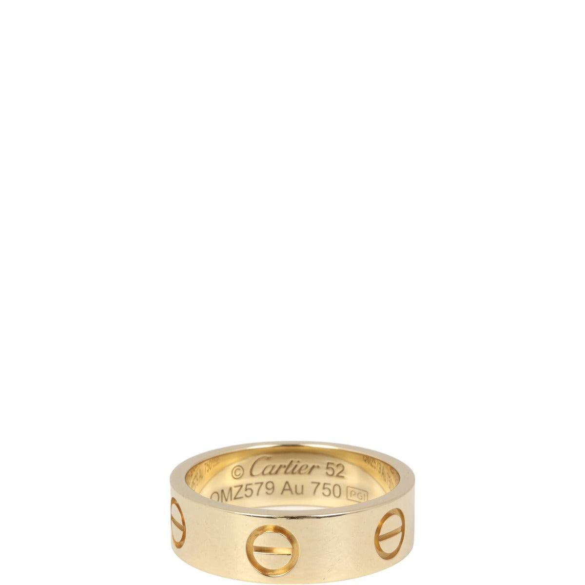 Cartier Love Ring 18k Yellow Gold