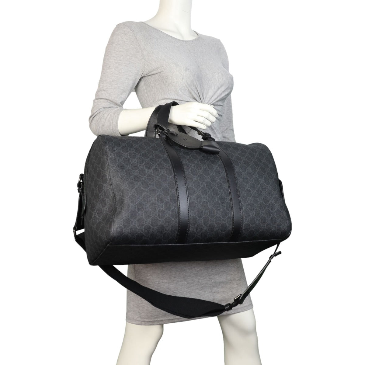 Gucci GG Supreme Carry-On Duffle Bag