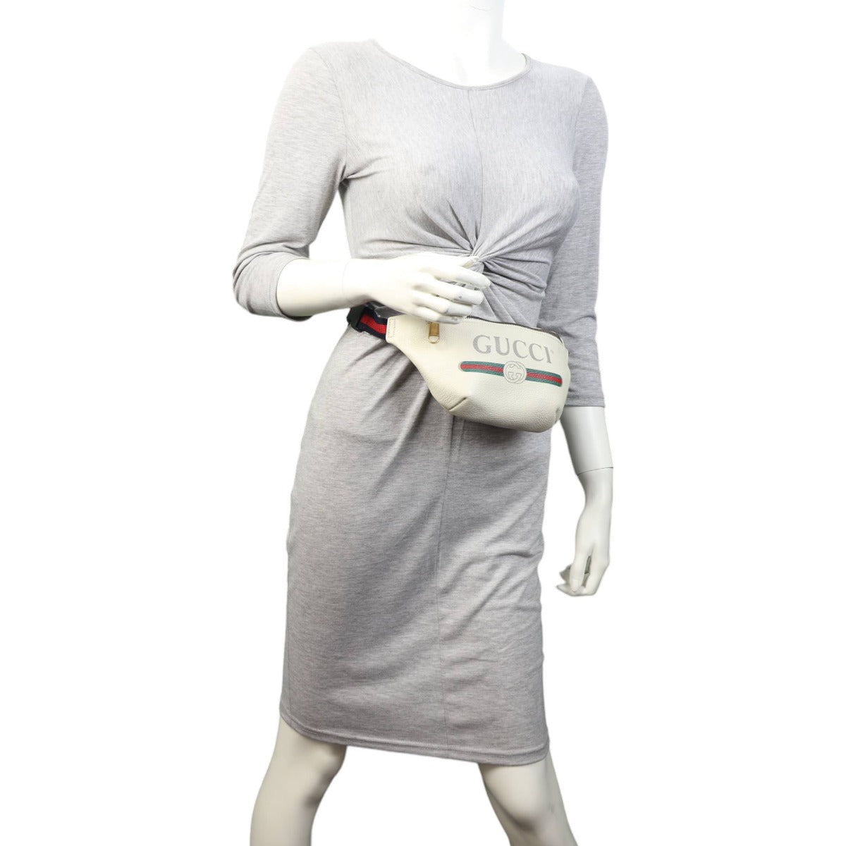 Gucci Retro Logo Web Belt Bag