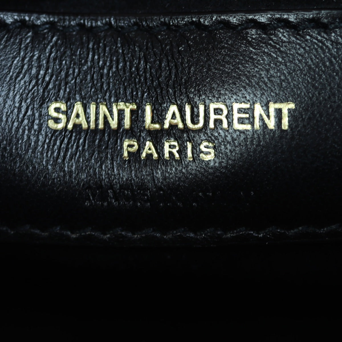 Saint Laurent Sunset Medium Croc-Embossed Interior Stamp