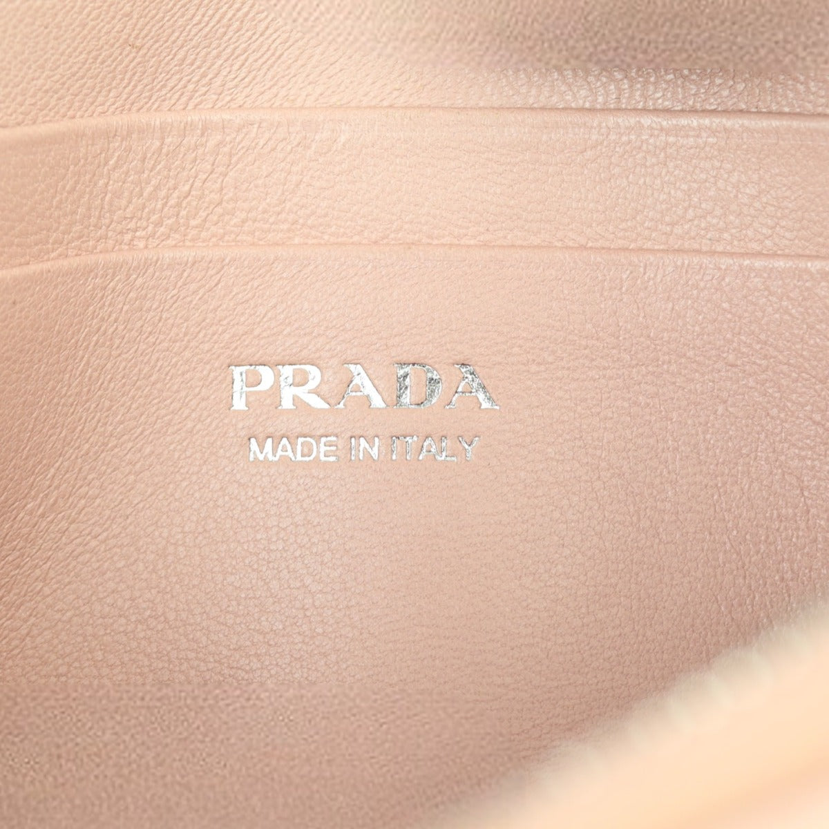 Prada Diagramme Nappa Mini Chain Shoulder Bag