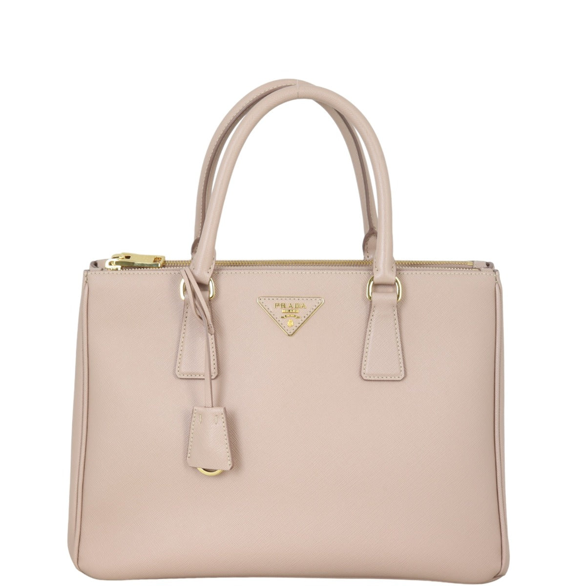 Prada Saffiano Lux Galleria Double Zip Tote Medium