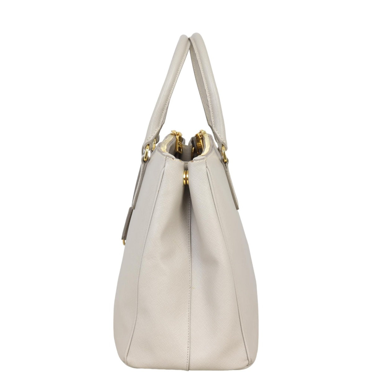 Prada Saffiano Lux Galleria Double Zip Tote Medium